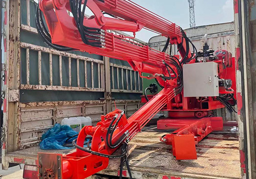 折臂式高速中分帶修剪機